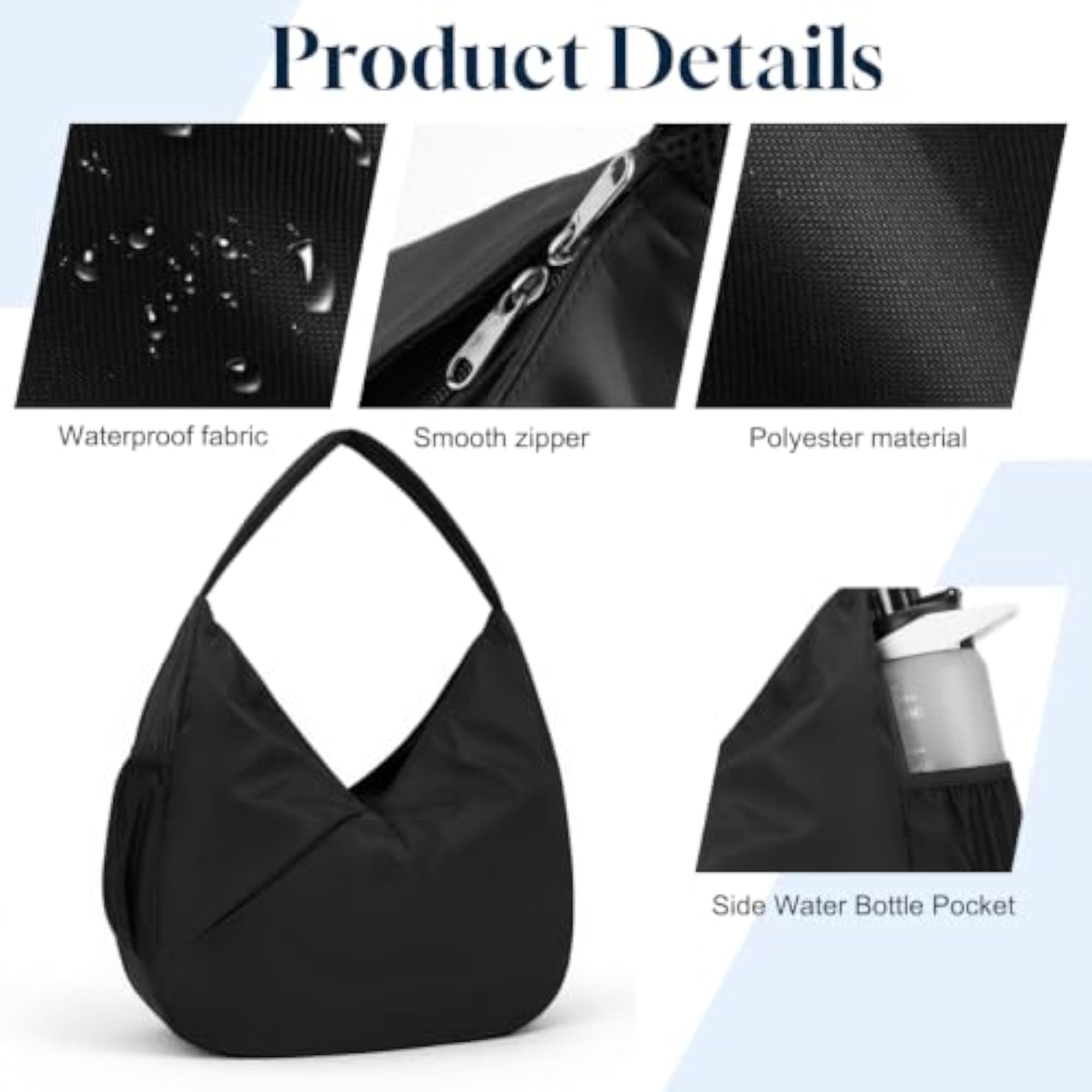 Waterproof Nylon Travel Duffel Bag, Stylish and Functional